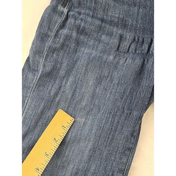 AYR Jeans Size 28 The Pop Straight Ankle Jeans 9" Rise 'Flaw' Frayed Crotch Pics - Picture 5 of 15